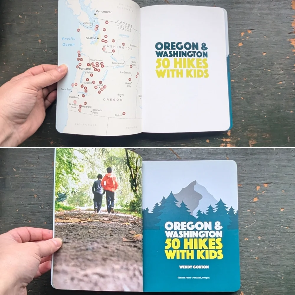 Oregon & Washington 50 Hikes with Kids book by Wendy Gorton, Like New - Picture 4 of 10